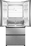 Холодильник Haier HB16FRSAAAERU серебристый трехкамерный 338/109л морозилка снизу, No Frost, вид 16