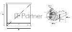 Экран Lumien 200x200 см Eco Picture LEP-100103 1:1 настенно-потолочный рулонный