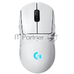 Мышь беспроводная Logitech G PRO 2 LIGHTSPEED белый, 32000 dpi, радиоканал, USB, кнопки - 8