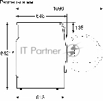 Сушильная машина Bosch WQG1420XME серый, 9 кг, сушка - конденсационная, программ - 15, 59.8 x 84.2 x 64.8 см, вид 19