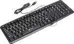 Клавиатура Oklick 180V2 проводная, USB, черный
