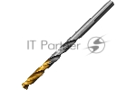 Сверло спиральное по металлу Denzel 5,5 x 93мм, Р6М5, Golden Tip
