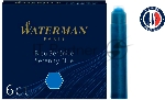 Картридж Waterman International (CWS0110950) Serenity Blue чернила для ручек перьевых (6шт)