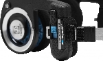 Проводные наушники KOSS Porta Pro Classic черный/голубой, накладные, проводной, складная конструкция, вид 16