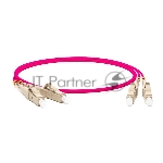 Кабель оптический Hyperline FC-D2-504-LC/PR-LC/PR-H-20M-LSZH-MG Патч-корд волоконно-оптический (шнур) MM 50/125, OM4, LC-LC, duplex, 10G/40G, LSZH, 20м