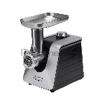 Мясорубка электрическая Polaris PMG 2561 черный, 2500 Вт, 2.7 кг/мин, реверс, защита от перегрузки, металлический лоток, насадки - 7