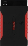 Внешний HDD 2.5" Silicon Power Armor A15, 2TB, USB 3.2 Gen 1 Type-A, 5400 rpm, черно-красный