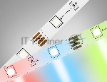 Светодиодная лента Ambrella light GS4301 5050 30Led/ 7.2W m/ 24V IP20 RGB/ 5000*10*1.87mm (4 конт.)