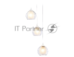 Подвесной светильник TR3540/3 WH/CL/FR белый/прозрачный/белый матовый E27*3 max 40W D281*800