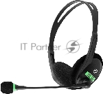 Гарнитура Oklick HS-M100 чёрный, проводная, 3.5 мм