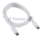Кабель USB2.0 Cablexpert CC-USB2-CMCM-60-1.8M-W, Type-C/Type-C, 3A, 60Вт, PD/QC3.0, медь, 1.8м, белый, пакет