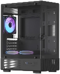 Корпус Formula Crystal Z1CM Plus AR v2 черный без БП mATX 5x120мм 1xUSB3.0 audio bott PSU
