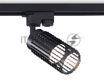 Трековый однофазный светильник Ambrella light GL5158 BK черный GU10 D60*120