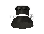 Светильник Ambrella Light XS8102051 SBK/PBK/CL черный песок/черный полированный/прозрачный GX53 (N8902, C8102, N8141)