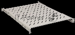 Полка стационарная ITK FS35-400PI-R, L=400мм, серая