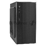 Компьютерный корпус Minitower ExeGate BAA-408-AAA350 (mATX, БП AAA350 с вент. 8см, 2хUSB, HD Audio, черный)