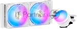 Система охлаждения Ocypus Sigma L24 WH ARGB, 240мм, LCD Pump 2.4", 2x120мм ARGB fans, LGA115X/1200/1700/18XX, AM4/AM5