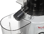 Соковыжималка Moulinex ZU150110 белый/черный, шнековая вертикальная, 150 Вт, 800 мл, электронное, реверс, вид 22