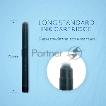 Картридж Waterman Standard (CWS0110850) Intense черный чернила для ручек перьевых (8шт), вид 2