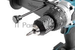 Дрель-шуруповерт Makita DHP458RFE, 18 В, 3 Ач, 91 Нм, щеточный, ударный, вид 7