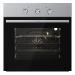 Встраиваемый духовой шкаф электрический Gorenje BO6727E03NX, черный/серебристый