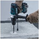 Дрель-шуруповерт Makita DHP458RFE, 18 В, 3 Ач, 91 Нм, щеточный, ударный, вид 12