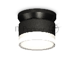 Светильник Ambrella Light XS8102052 SBK/FR/CL черный песок/белый матовый/прозрачный GX53 (N8902, C8102, N8399)