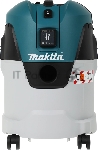 Строительный пылесос Makita VC2512L серый, 1000 Вт, уборка сухая/влажная, пылесборник мешок/контейнер, 25 л, вид 32