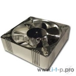 Вентилятор для корпуса Gembird FANCASE/BALL черный, 80 мм, 2600 об/мин, 27 дБ, 3 pin