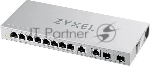 Коммутатор Zyxel XGS1010-12-ZZ0102F 8x1 Гбит/с 2x2.5 Гбит/с 2SFP+ неуправляемый