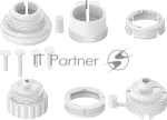 Термоcтат батареи Aqara W600/Thread, Zigbee, Bluetooth/LED-дисплей/батарейки 2 х АА/белый (WT-A03D), вид 4