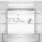 Холодильник Haier HB16FRSAAAERU серебристый трехкамерный 338/109л морозилка снизу, No Frost, вид 15