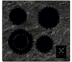 Электрическая варочная поверхность Gefest ЭС В СН 4231 К52, 4 конфорки, стеклокерамика, 6000 Вт