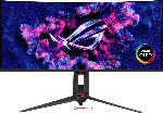 Монитор Asus 34" ROG Swift PG34WCDN черный QD OLED LED 21:9 HDMI матовая HAS Piv 1300cd 178гр/178гр 3440x1440 360Hz FreeSync Premium Pro DP Quad 2K (1440p) USB 8.3кг, вид 7