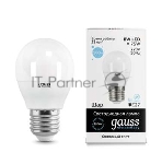 Лампа светодиодная LED Gauss Elementary Globe 8Вт E27 6500К