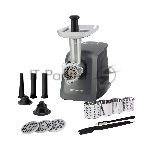 Мясорубка электрическая Polaris PMG 3090 RUS графит, 3000 Вт, 3.5 кг/мин, реверс, защита от перегрузки, металлический лоток, насадки - 11, вид 2