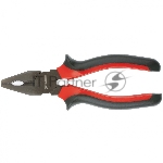 Плоскогубцы MATRIX Black Nickel, 160 мм, комбинированные, двухкомпонентные рукоятки 16978