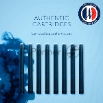 Картридж Waterman Standard (CWS0110910) Mysterious Blue чернила для ручек перьевых (8шт)