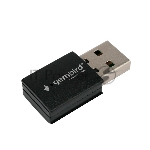Сетевой адаптер WiFi+Bluetooth Gembird WNP-UA-017, 150 Мбит, мини, USB, 802.11b/a/g/n/ac, RTL87