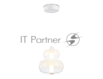 Подвесной светодиодный светильник Ambrella light LH11051 WH/FR белый/белый матовый 12W 3000K D230*265