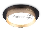 Светильник Ambrella light TN5228 BK/GD черный/золото GX53 max 12W D110*35