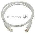 Патч-корд TWT UTP кат.5e, с заливными колпачками, 5.0 м, белый