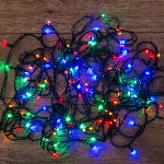 Гирлянда светодиодная Neon-night универсальная 120 LED МУЛЬТИКОЛОР 12 метров с контроллером