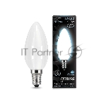 Лампа светодиодная Gauss Filament Свеча E14 5Вт 4100К OPAL