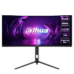 Монитор 30" Dahua DHI-LM30-E330CA VA 2560x1080, 200 Гц, 1 мс, 21:9, 250 кд/м², 2xHDMI, 2xDP, изогнутый экран, черный