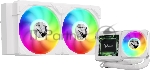 Система жидкостного охлаждения Formula V Line Cryo Wing Digi 240 WH, 240мм, LCD 2.73", 2x120мм, ARGB fans, LGA115X/1200/1700/1851/1366/2011/2066, AM3/AM4/AM5/Ryzen3/Ryzen5/Ryzen7/Threadripper/RT4
