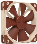 Вентилятор корпусной Noctua NF-F12 5V PWM, 120 мм, 1500 об/мин, 22.4 дБ, 4 pin PWM, без подсветки