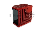 Корпус без блока питания Case HYTE Y70, Midi-Tower, TG, no fans, 2xUSB-A 3.2, 1xUSB Type-C, E-ATX, ATX, mATX, mITX Black Cherry