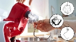 Кухонная машина Bosch MUM5X720 планетар.вращ. 1000Вт красный/серый, вид 7