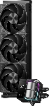 Система жидкостного охлаждения PcCooler DS360 Pro Digital ARGb Soc-AM5/AM4/1200/1700/1851 черный 4-pin 15-34.3dB Al LCD 310W Ret (D7-S360WBKN-GL)